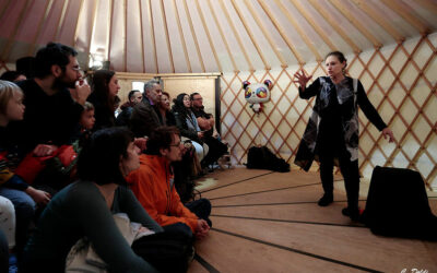 CONFÉRENCES & PROJECTIONS SOUS LA YOURTE